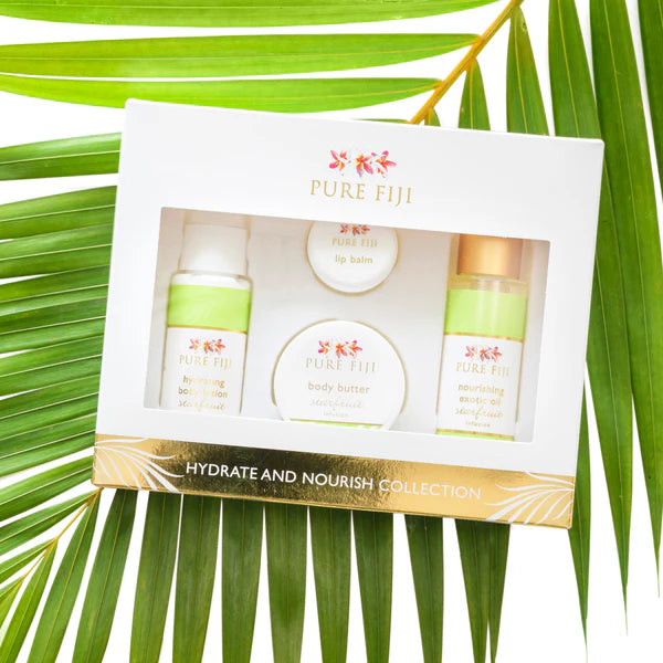 Pure Fiji Hydrate & Nourish Collection Kit - Lime Blossom