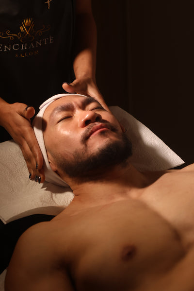 Men's face and Body