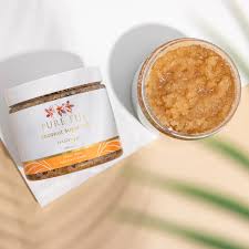 Pure Fiji Coconut Sugar Scrub - Mango  (10oz/300ml)