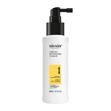 Wella Nioxin System 1 Scalp + Hair Thickening Treatment For Natural Hair with Light Thinning 100ml