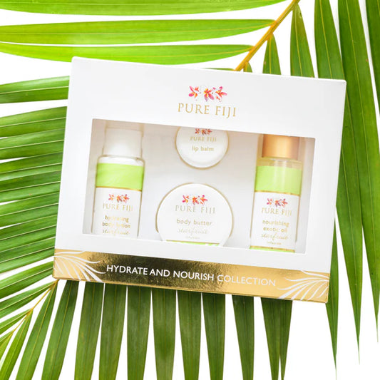Pure Fiji Hydrate & Nourish Collection Kit - Lime Blossom